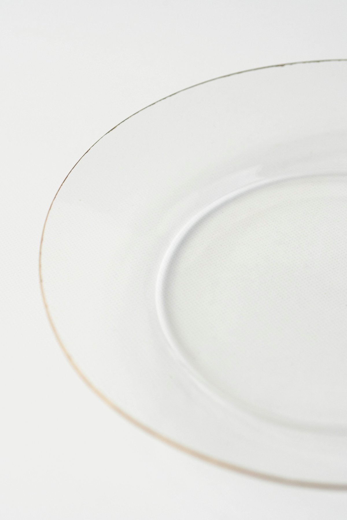 谷口嘉 金縁リム皿 | ぶどうのたね