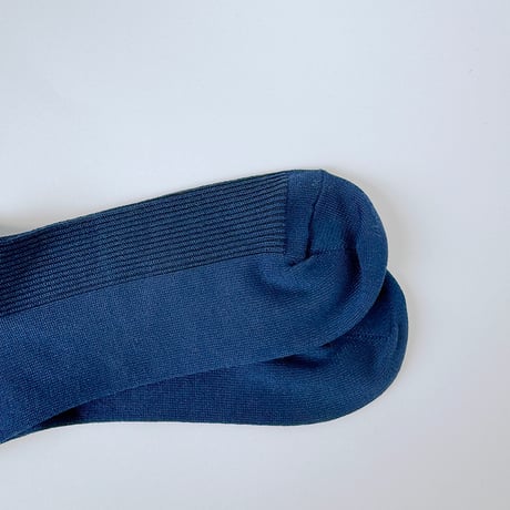 homspun シルケットコットン ハイソックス