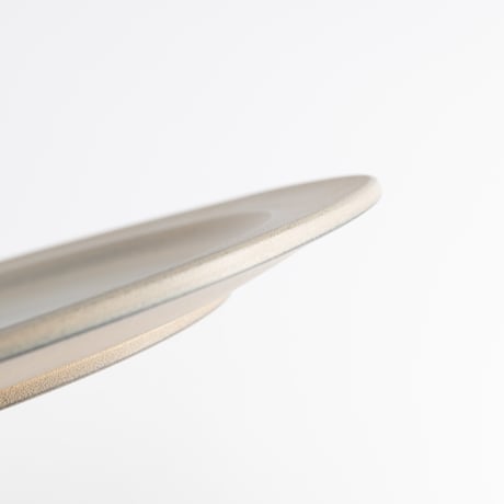 湯浅ロベルト淳　蒔地リム皿24cm