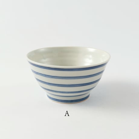 大江憲一　染付メシ碗(小)