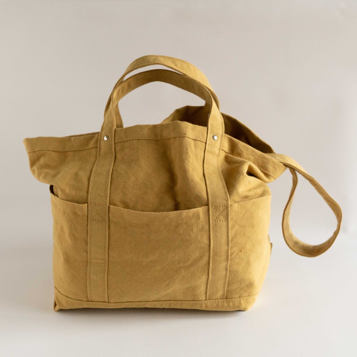 YAECA CANVAS DESIGN」Cotton Linen Tool Bag M |