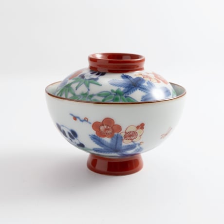 たなかふみえ　小蓋碗