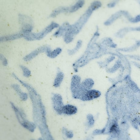 吉田崇昭　染付八角形絵替り皿