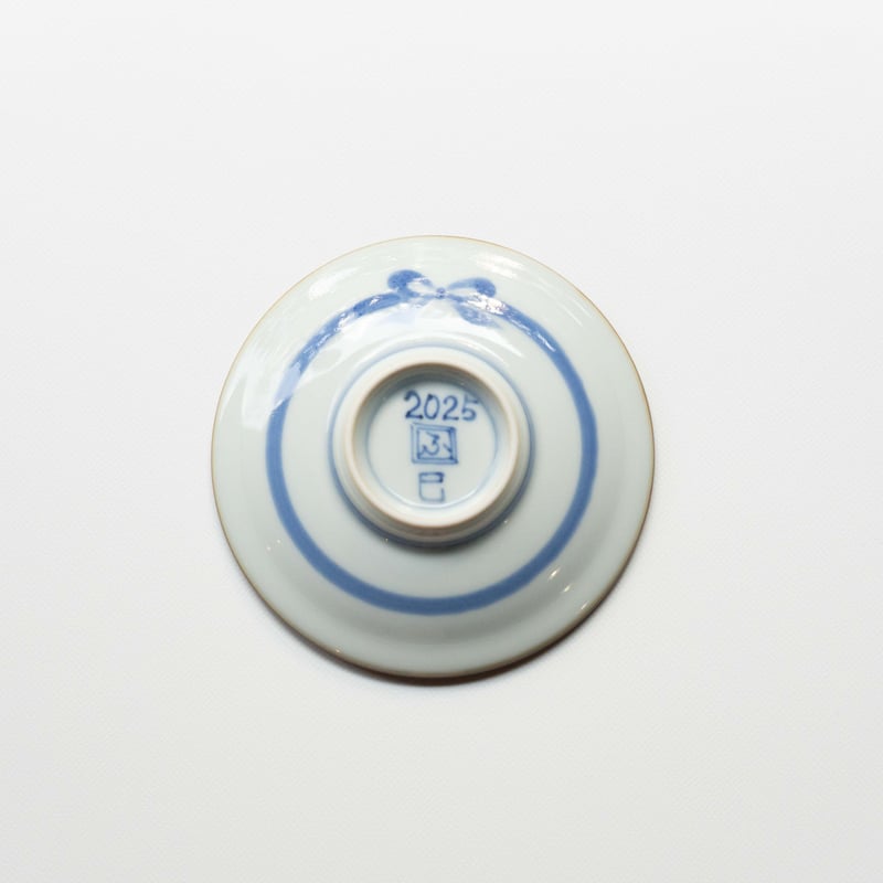 たなかふみえ 干支小皿 巳 | ぶどうのたね