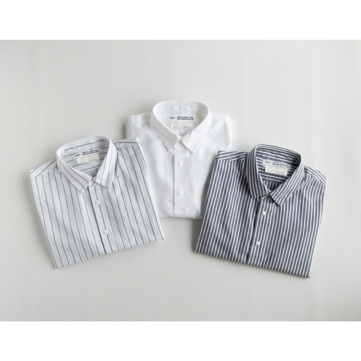 YAECA」 Comfort Shirt - Relaxed Short | ぶどうのたね