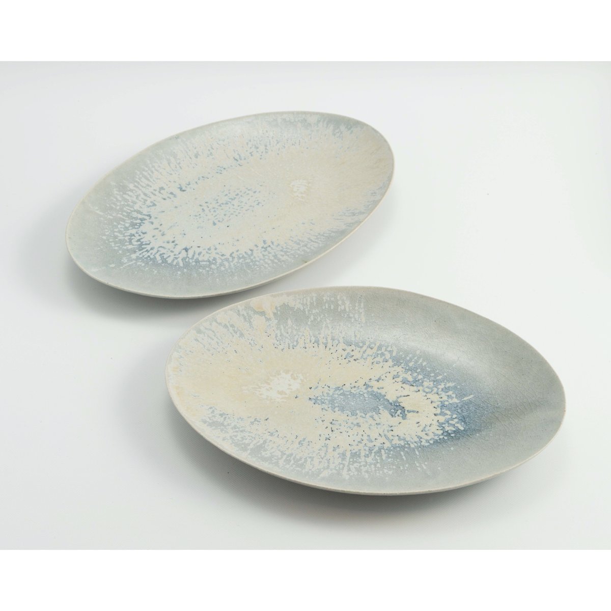 清岡幸道 オーバル皿大 | ぶどうのたね
