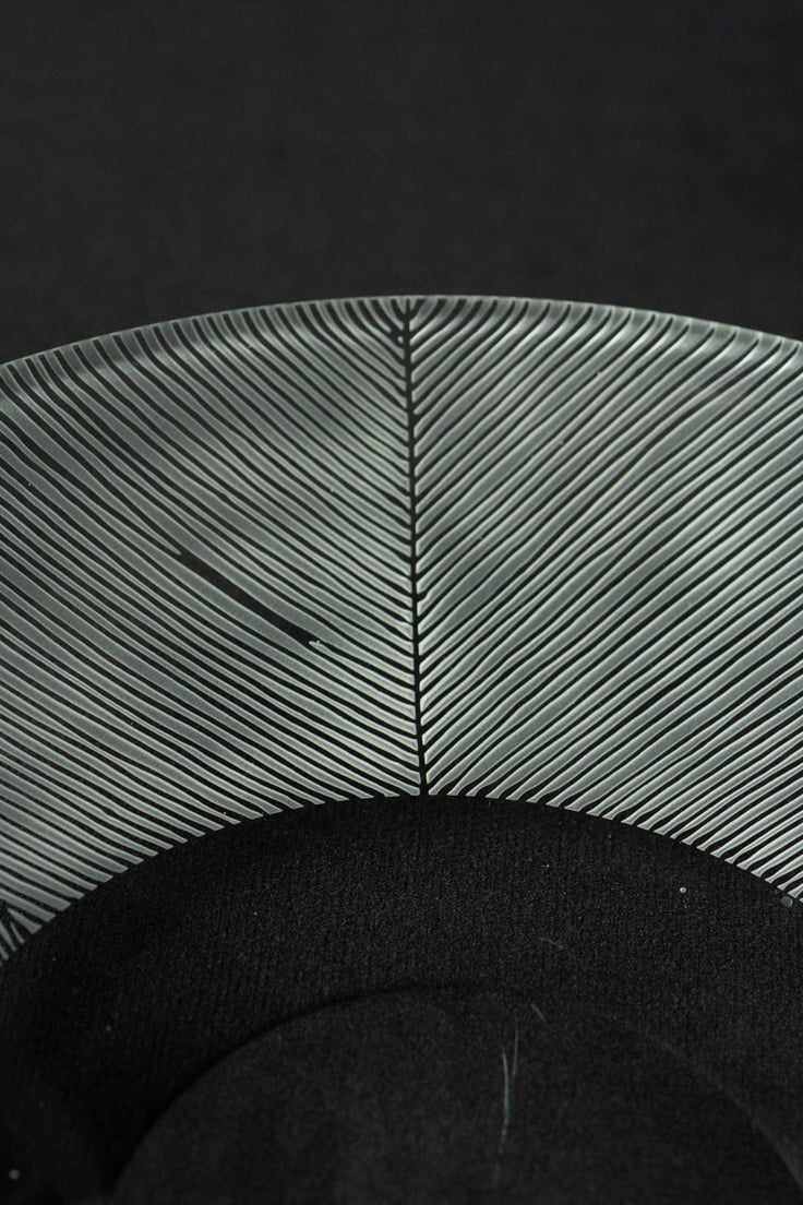 新田佳子　ヘリンボーン　小皿　約15センチ 二枚セット CATEGORY 新田佳子 | ぶどうのたね