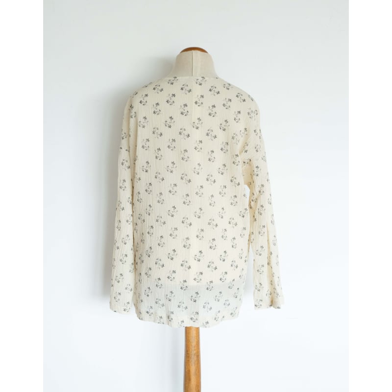 TOUJOURS Big Henley Neck Shirt | ぶどうのたね