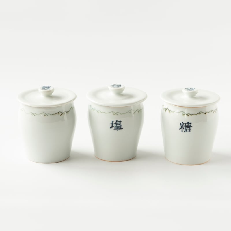芦田尚美 陶器 ヤマノハ 調味料壺 M (緑茶) - メルカリ