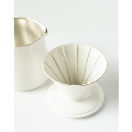 服部竜也　銀彩コーヒードリッパーセット