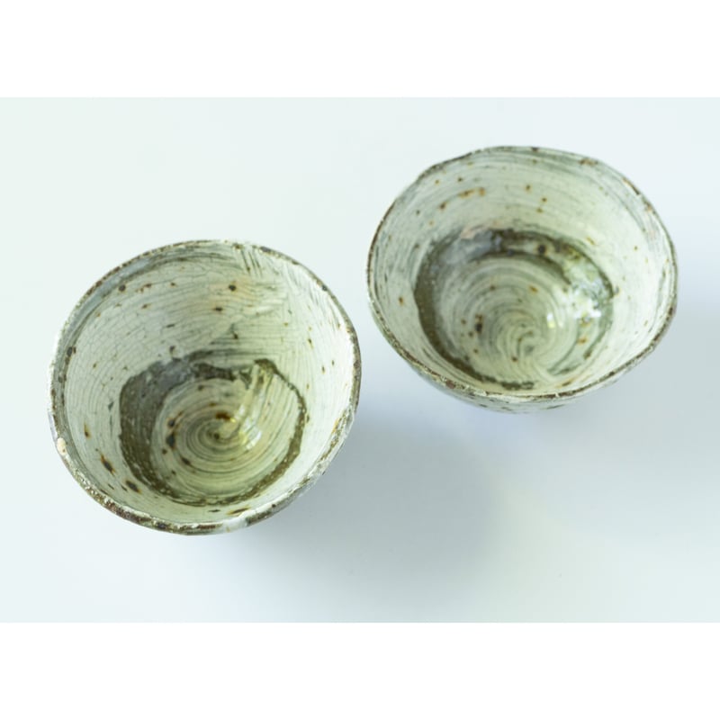 井上茂 鬼刷毛目飯碗 | ぶどうのたね