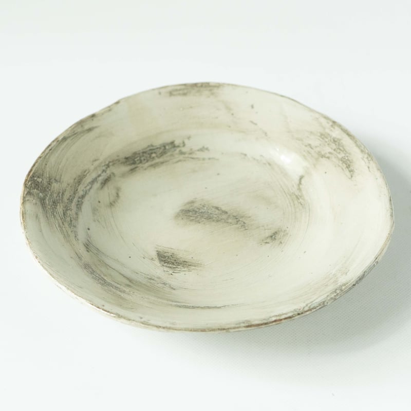 馬場勝文 / 白磁マット リム深皿 5枚セット 馬場勝文 リム深皿