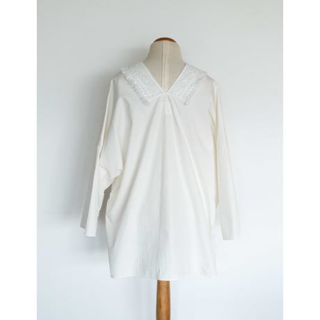 TOUJOURS　Fringe Lace Poncho