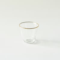 谷口嘉　金縁 酒杯
