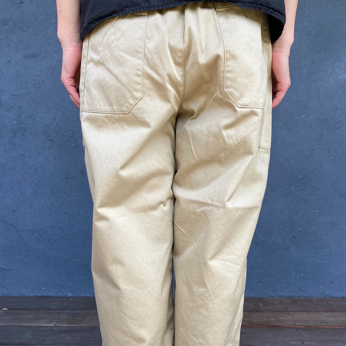 homspun【23AW】高密度ウェポン ギャザーパンツ homspun 高密度ウェポン ギャザーパンツ グリーン homspun 通販