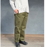 homspun・リップストップギャザーパンツ