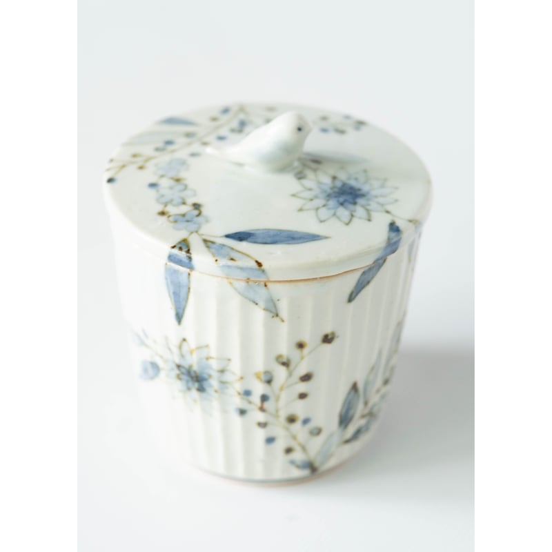 大井萌子 蓋物(染付・色絵・鉄絵） | ぶどうのたね