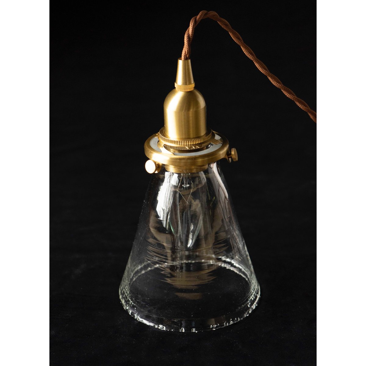 とりもと硝子店 ペンダントセード salty 開 | ぶどうのたね