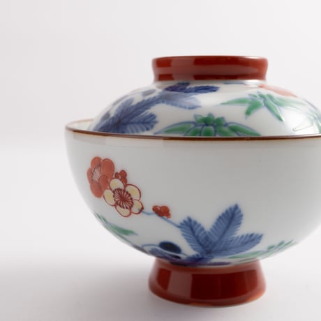 たなかふみえ　小蓋碗