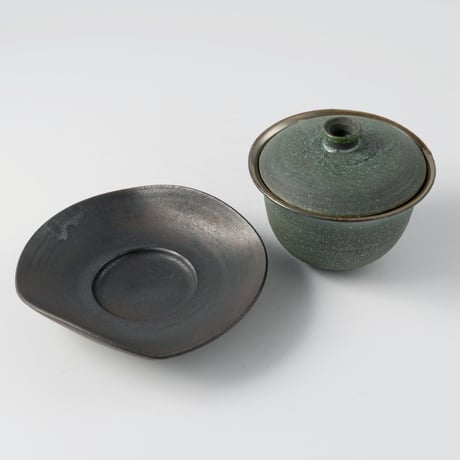 大村剛　蓋碗（受皿セット）