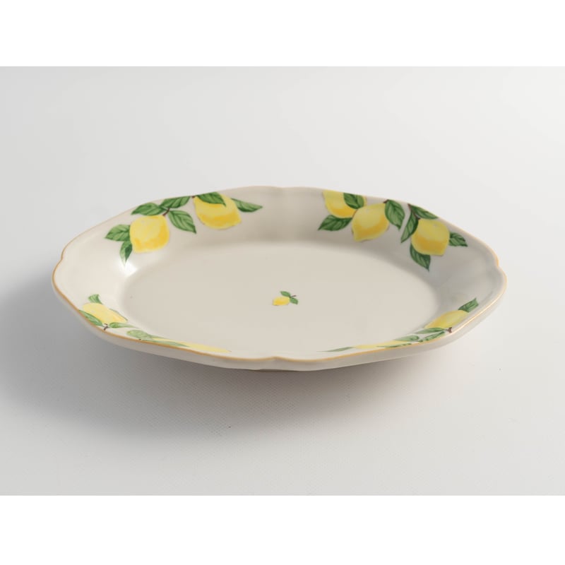 阿部慎太朗 花形深皿オーバルS（檸檬） | ぶどうのたね