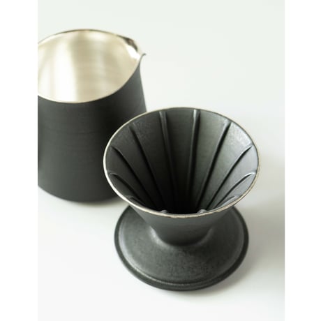 服部竜也　銀彩コーヒードリッパーセット