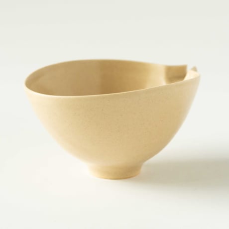 原聡子　片口　ベージュ