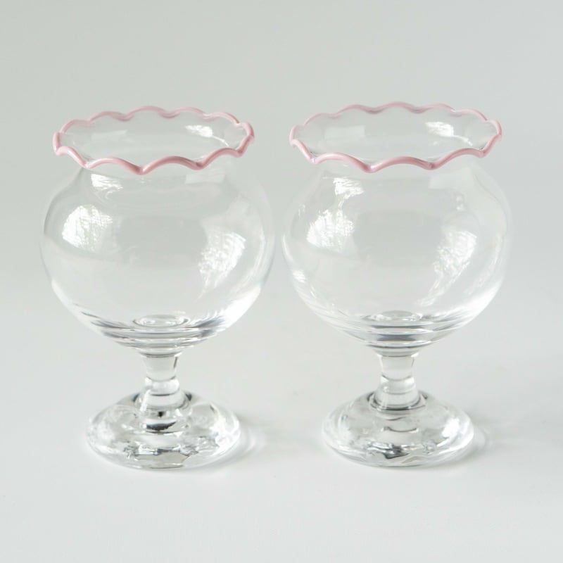 澤田和香奈 Frill-Parfait Glass | ぶどうのたね