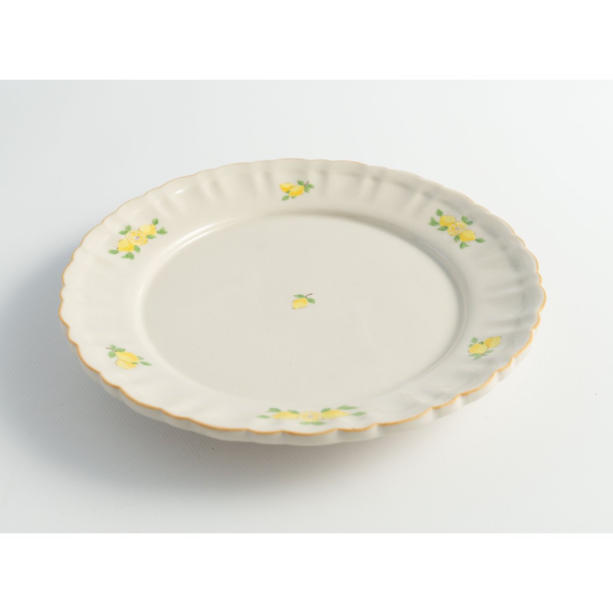 阿部慎太朗 マーガレットリム皿6寸（檸檬） | ぶどうのたね