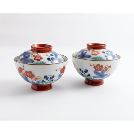 たなかふみえ　小蓋碗