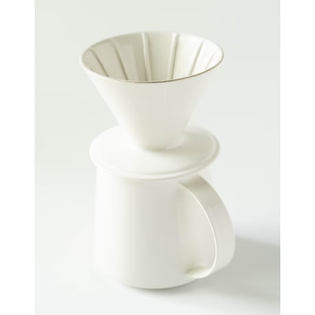 服部竜也　銀彩コーヒードリッパーセット