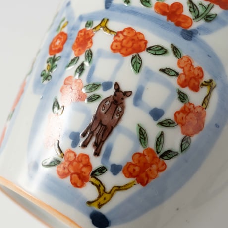 工房あめつち　色絵福壺