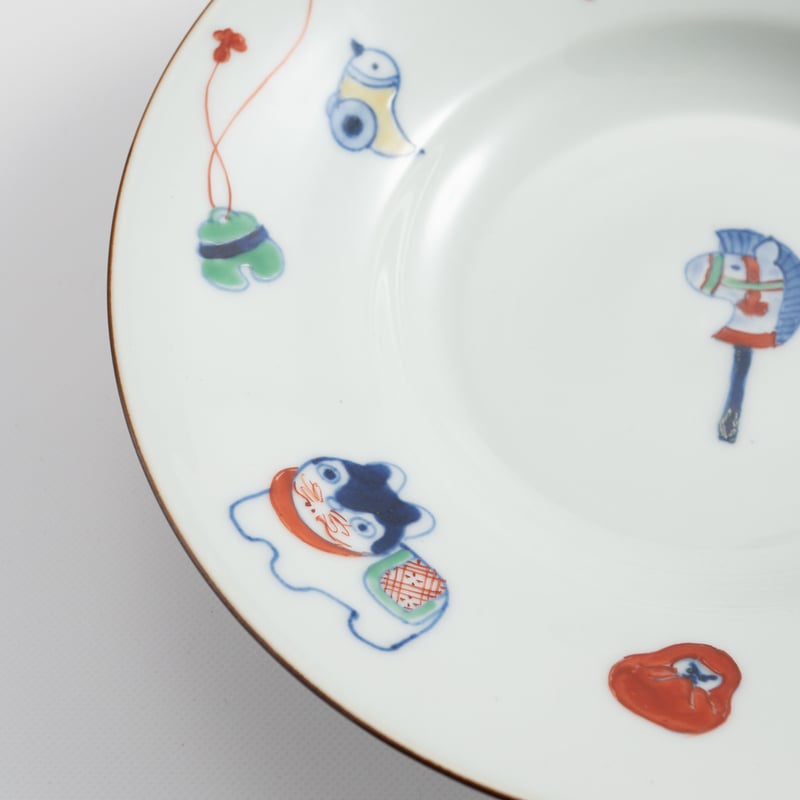 たなかふみえ パスタ皿 | ぶどうのたね