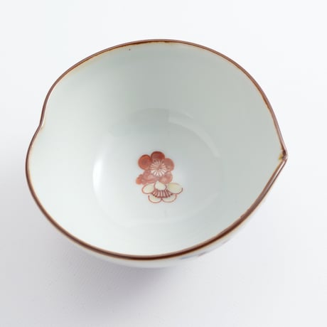 たなかふみえ　桃型小鉢