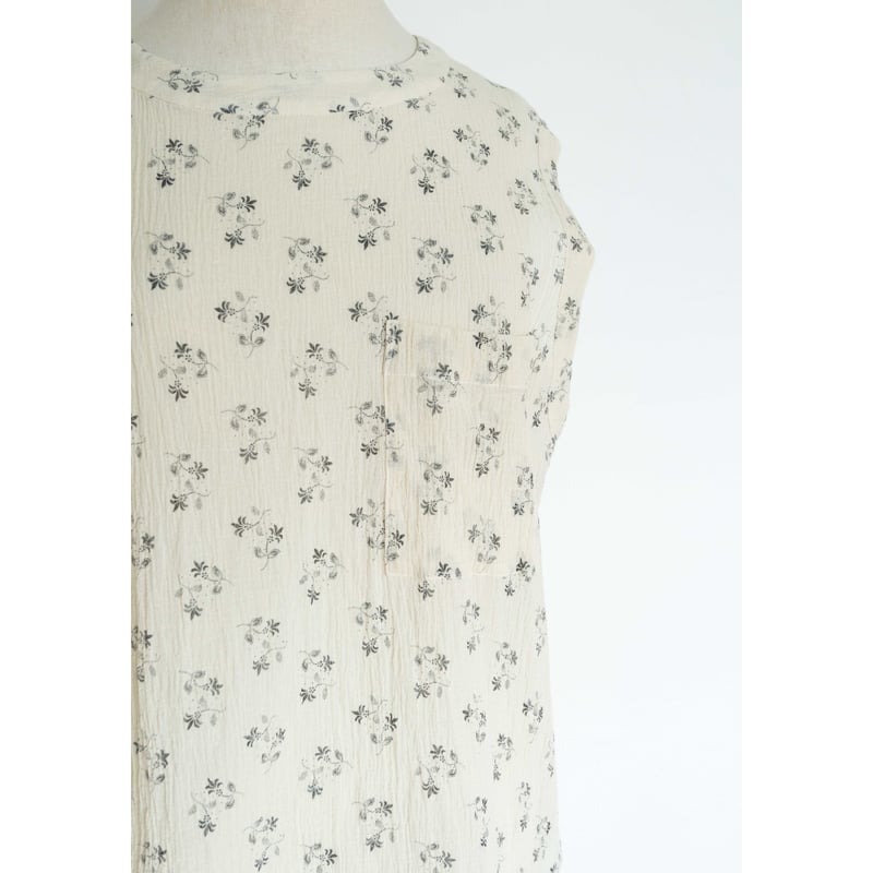 TOUJOURS Pocket Big Tank Shirt | ぶどうのたね
