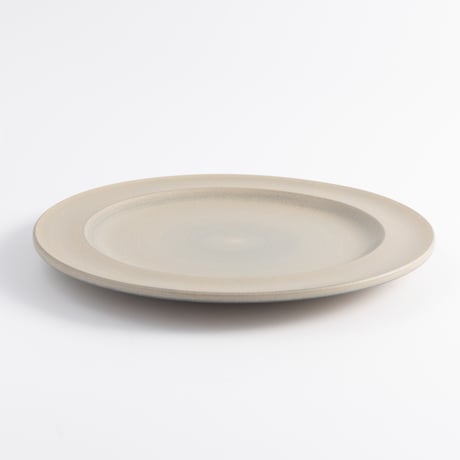 湯浅ロベルト淳　蒔地リム皿24cm