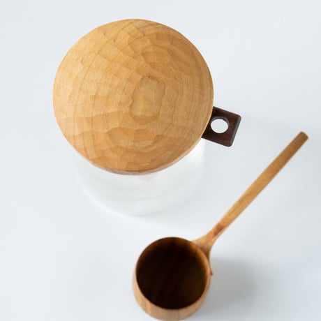 田澤祐介　コーヒーキャニスターS＆珈琲杓　短柄サクラ