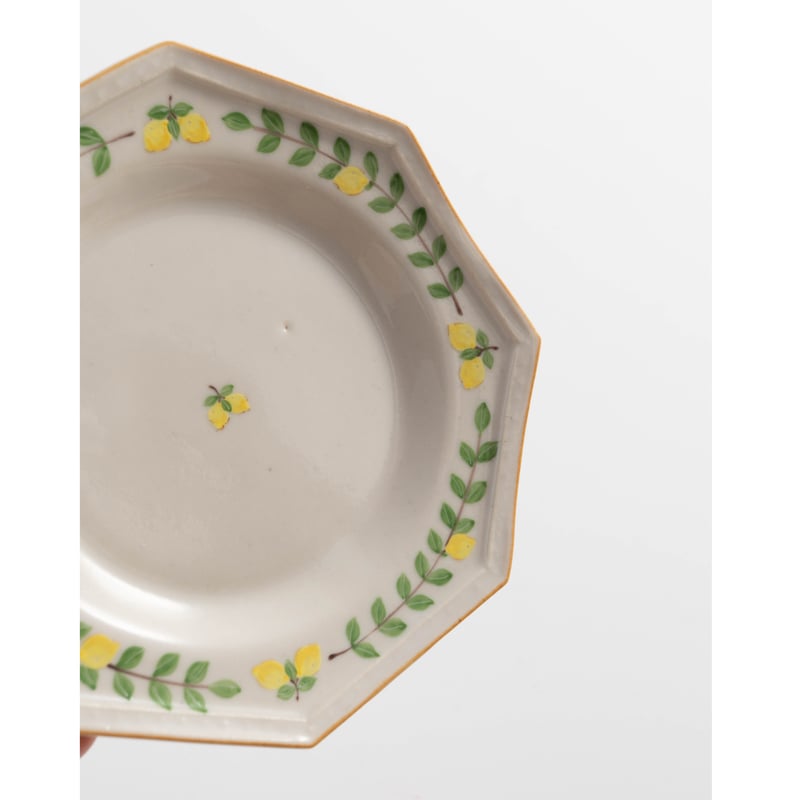 阿部慎太朗 八角深まめ皿（檸檬） | ぶどうのたね