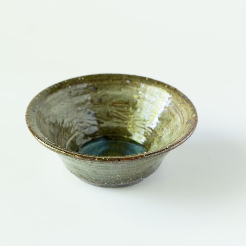 井上茂 彫り三島三角鉢5.5寸 | ぶどうのたね