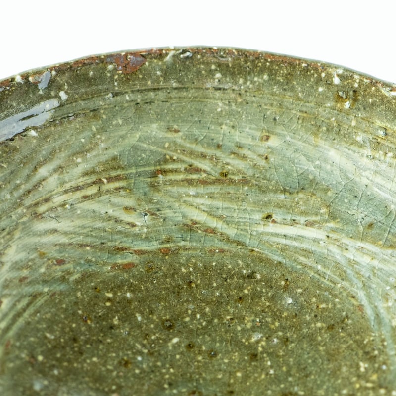 井上茂 彫り三島皿6.5寸 | ぶどうのたね