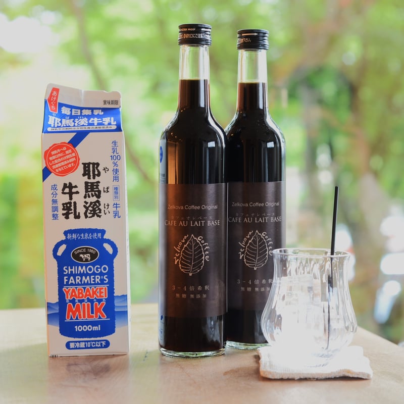Zelkova Coffee カフェオレベース 500ml | ぶどうのたね