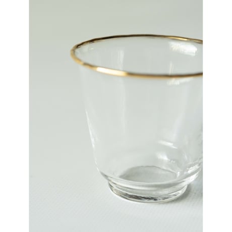 谷口嘉　金縁 酒杯