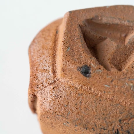 平岡仁　炭化面取ぐい呑み