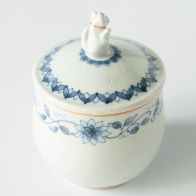 大井萌子 蓋物(染付・色絵・鉄絵） | ぶどうのたね