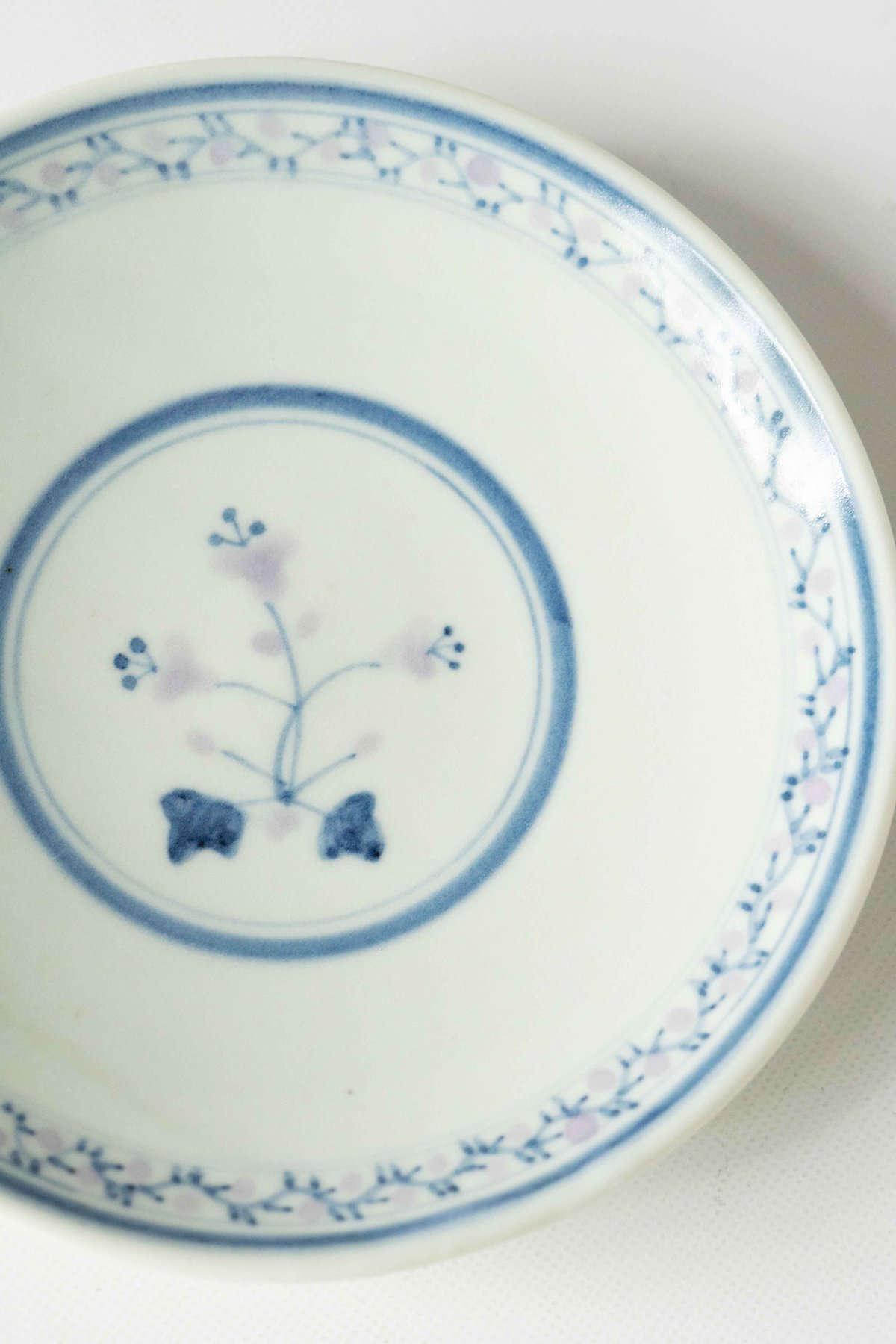 稲村真耶　稲文長々皿　４枚セット 稲村真耶 紫唐草5寸皿 | ぶどうのたね