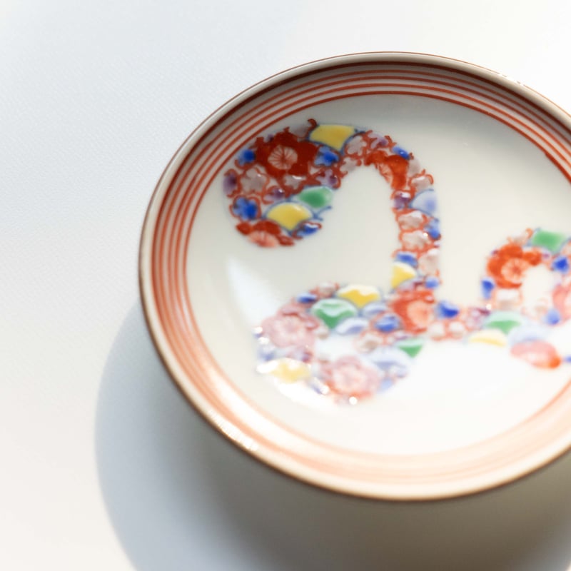 たなかふみえ 干支小皿 巳 | ぶどうのたね