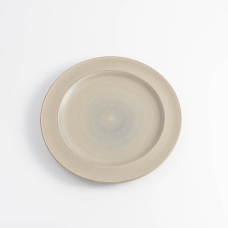 湯浅ロベルト淳　蒔地リム皿24cm