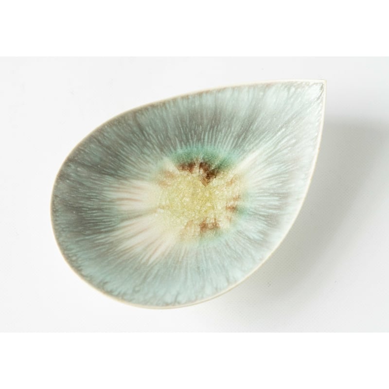 和田山真央 しずく皿 いちじく流し2枚セット 作家 器 美品 和田山真央 しずく皿 いちじく流し2枚セット 作家 器 美品 2025年