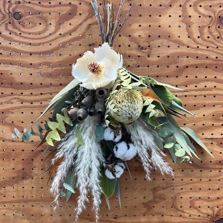 おまかせオーダー　ドライフスワッグ　（Ordermade  Dryflower Swag)