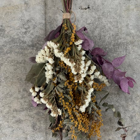 №47 流木スワッグ＆ホウオウボクの鞘スワッグ❀縦長２点set❀ドライフラワー❀ №47 流木スワッグ＆ホウオウボクの鞘スワッグ❀縦長2点set❀ドライ